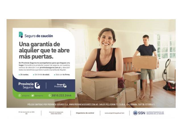 Provincia Seguros lanzó un seguro de caución&nbsp;accesible