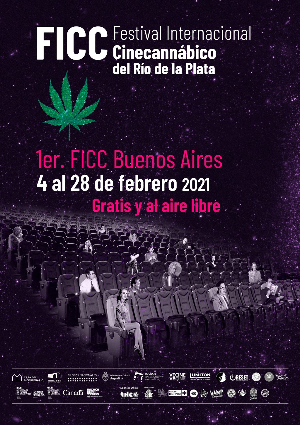 1er Festival Internacional Cinecannábico en Buenos&nbsp;Aires