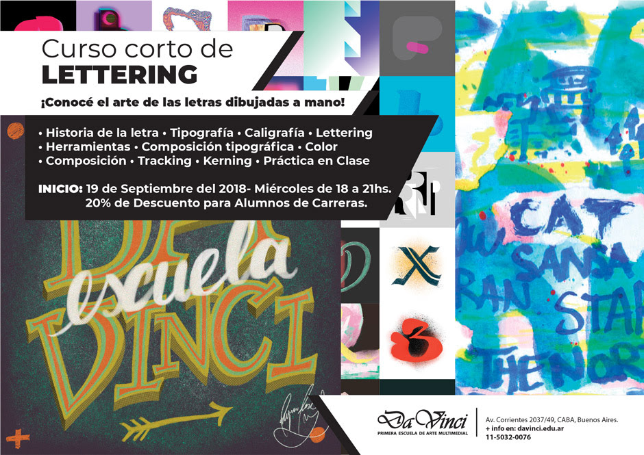 Charla gratuita: Los Secretos del&nbsp;Lettering