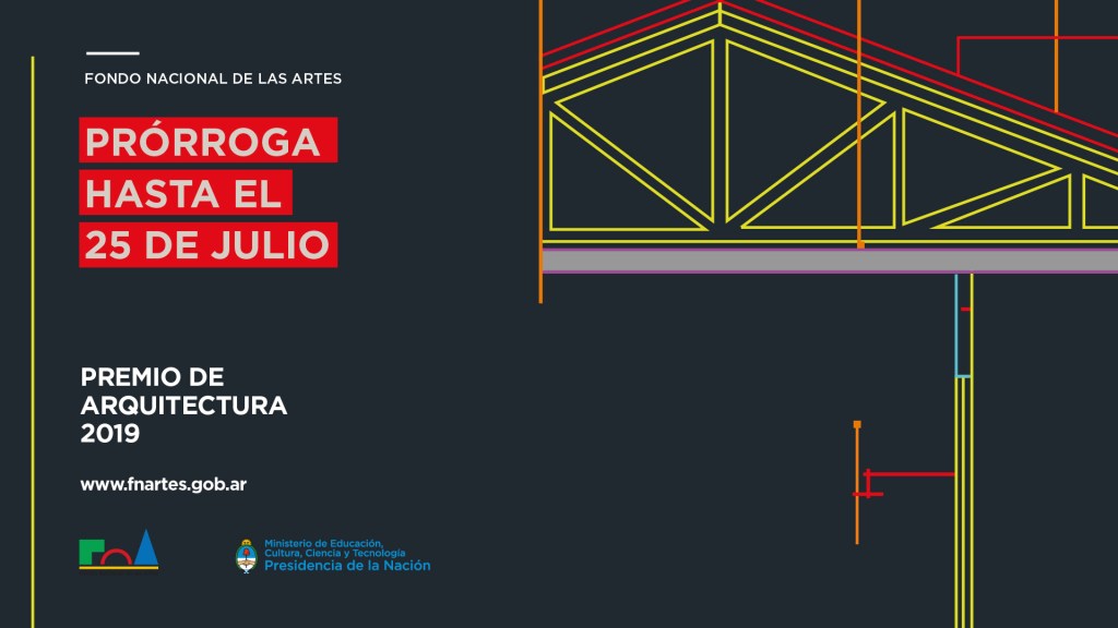Se prorrogó la inscripción al Premio de Arquitectura 2019 del&nbsp;FNA