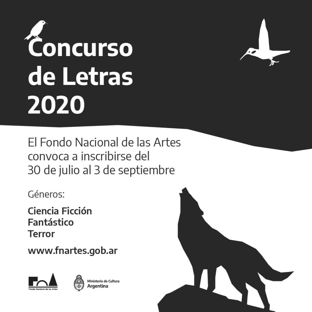 El Fondo Nacional de las Artes lanza el Concurso de Letras&nbsp;2020