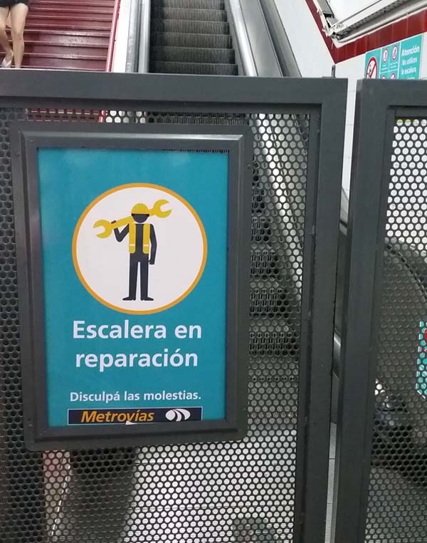 SUBTES: Viaje gratis si las escaleras mecánicas o ascensores no&nbsp;funcionan