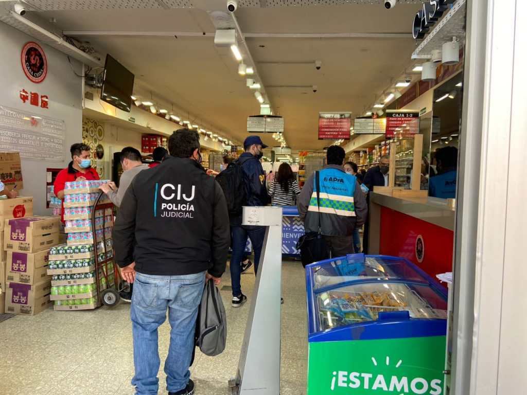 Operativo por riesgos bromatológicos graves en el Barrio&nbsp;Chino