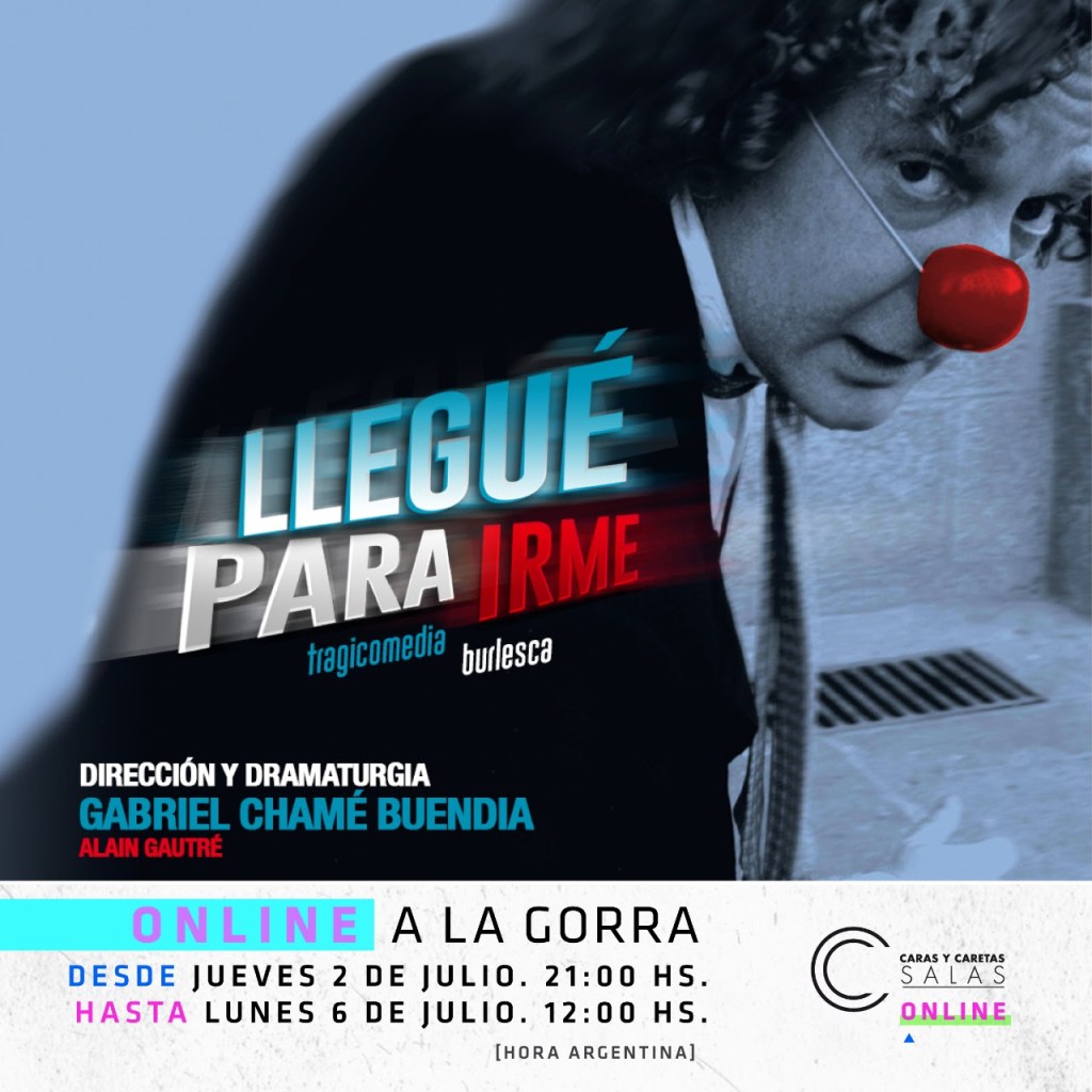 Teatro en Caras y Caretas, virtual y a la&nbsp;gorra