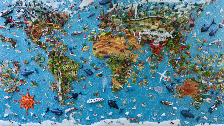 Mapas en 3D que te invitan a recorrer el mundo sin moverte de&nbsp;casa