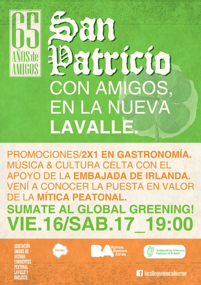 San Patricio en Lavalle