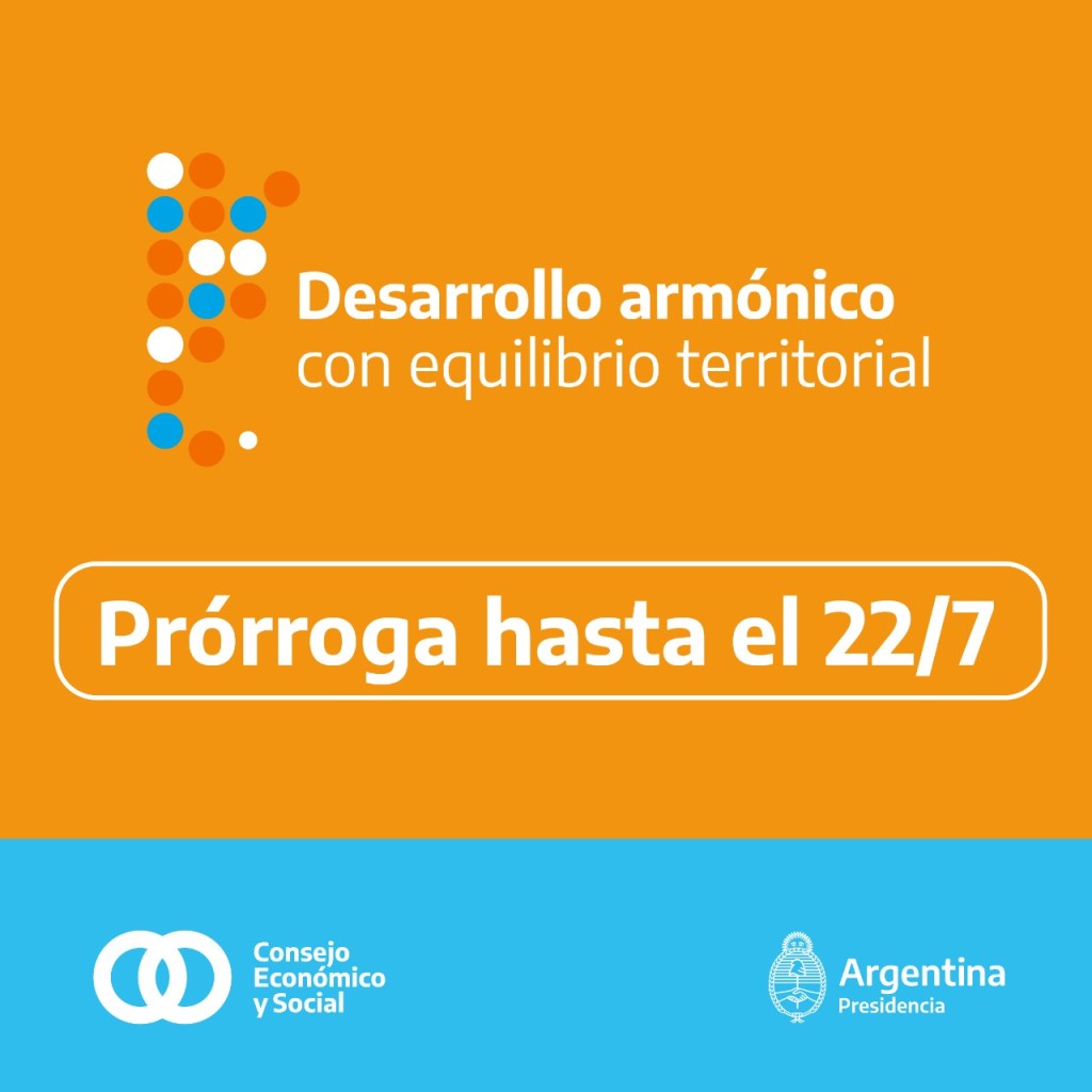 Convocatoria: Desarrollo armónico con equilibrio&nbsp;territorial