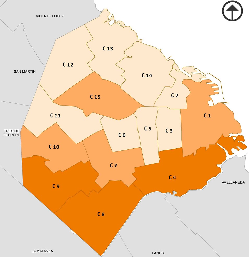 Los barrios del sur de la Ciudad duplican a los del norte en casos de mortalidad&nbsp;infantil