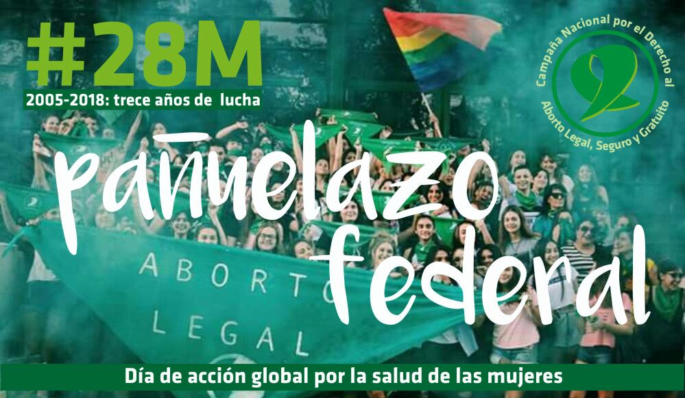 Pañuelazo federal por la salud de las&nbsp;mujeres