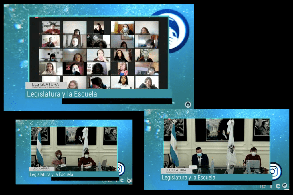 Alumnos porteños participaron del programa «La Legislatura y la&nbsp;escuela»