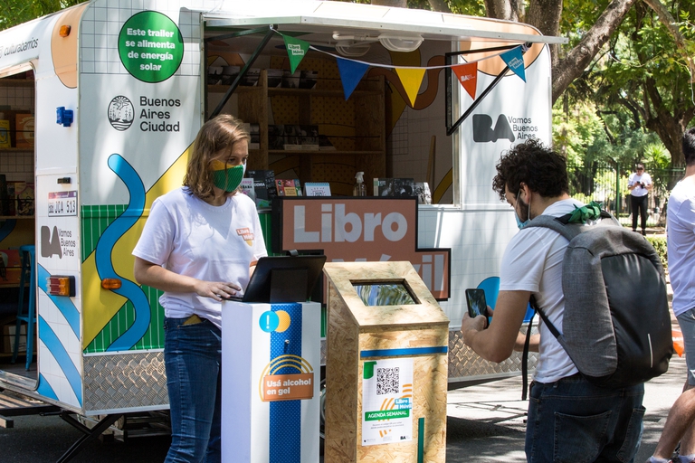 Encontrá al Libro Móvil en las ferias porteñas