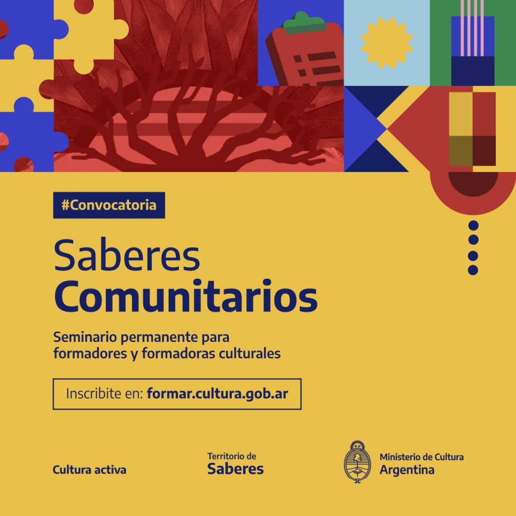 Abre la primera convocatoria del seminario a distancia “Saberes&nbsp;Comunitarios”