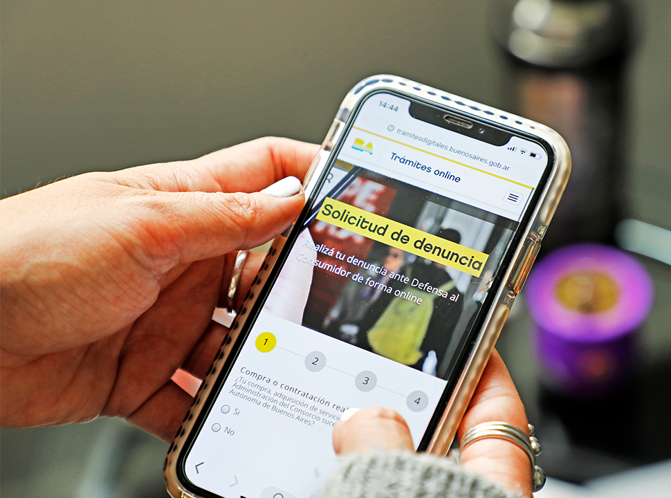 Nuevo sistema para hacer denuncias online ante Defensa al&nbsp;Consumidor