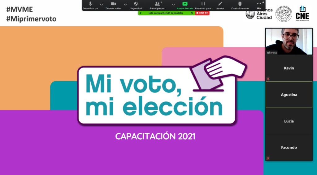 Volvió el programa “Mi voto, mi&nbsp;elección”