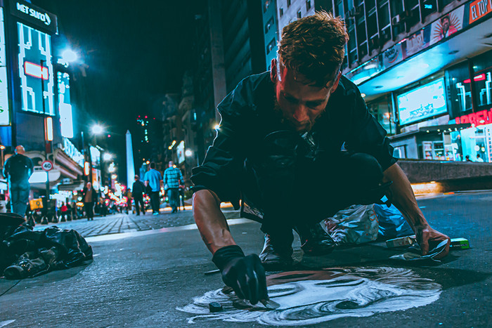 Se inaugura la muestra de fotos de la nueva Calle Corrientes en el Teatro San&nbsp;Martín