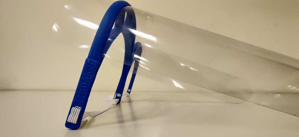 Siete empresas del Distrito Tecnológico armaron el proyecto&nbsp;#Mascarillas3D