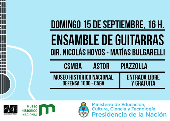 Música y salas renovadas en el Museo Histórico&nbsp;Nacional