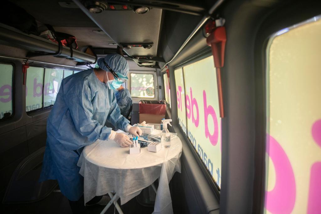 Dónde estarán los móviles de&nbsp;testeo