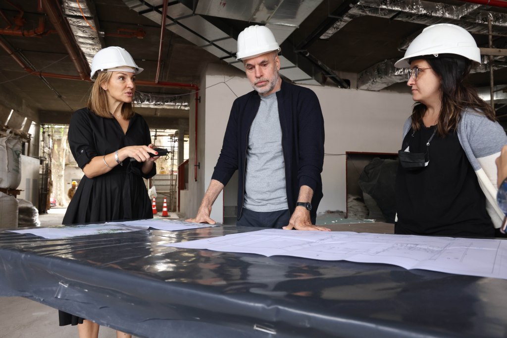 Larreta supervisó las obras de una nueva escuela primaria en Nueva&nbsp;Pompeya