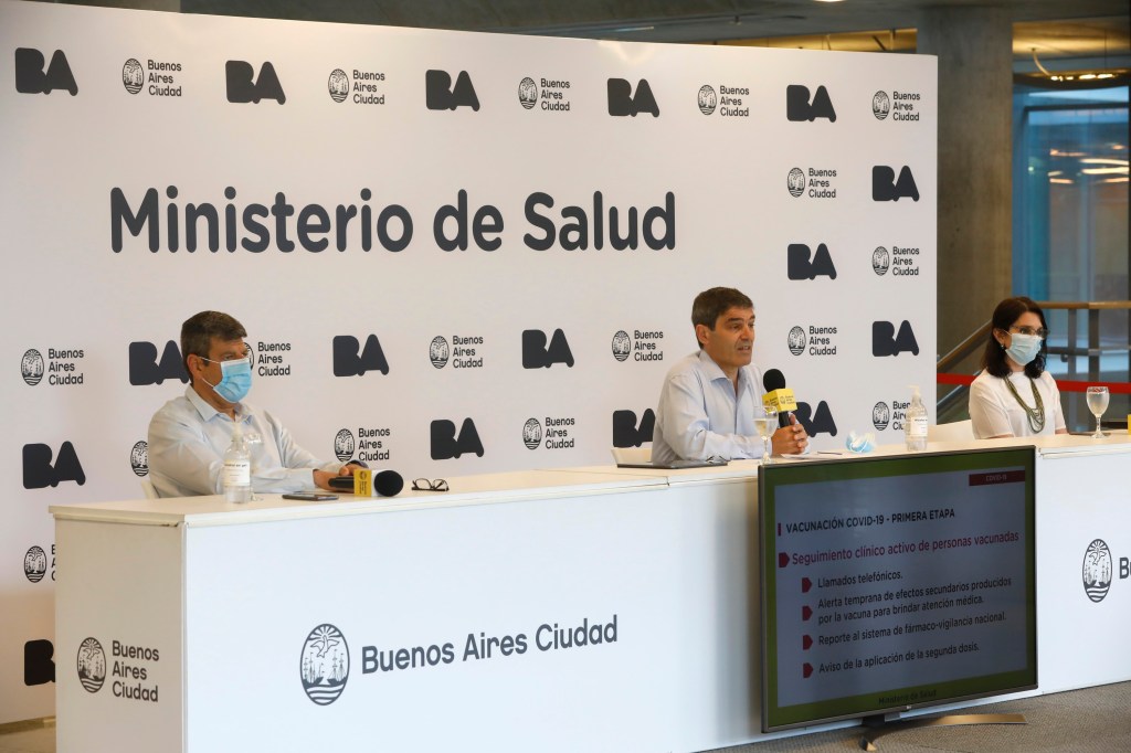 Quirós brindó detalles de la primera etapa del Plan de Vacunación de la&nbsp;Ciudad