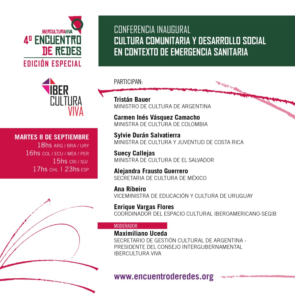 Argentina participa de la conferencia inaugural del programa IberCultura&nbsp;Viva