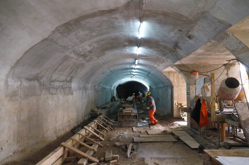 Avanza la obra de la Central Obelisco, que mejorará la conexión entre las líneas B, C y D del&nbsp;Subte