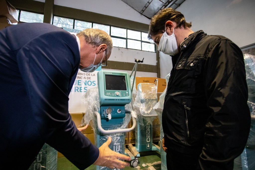 La Provincia incorporó más respiradores al Sistema&nbsp;Sanitario