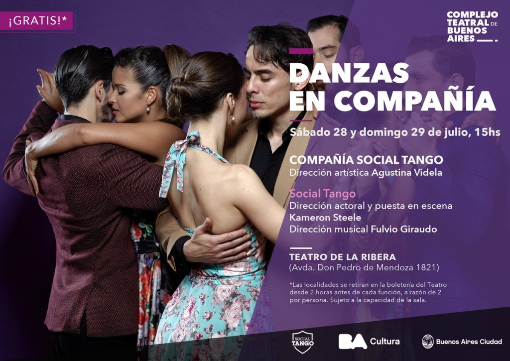 Tango y milonga en el Teatro de la&nbsp;Ribera