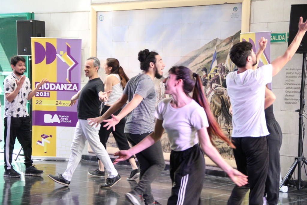 La previa del Festival Ciudanza se vivió en el&nbsp;subte