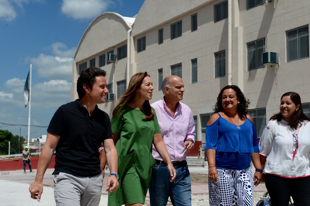 Vidal recorrió el Polo Educativo de&nbsp;Lanús