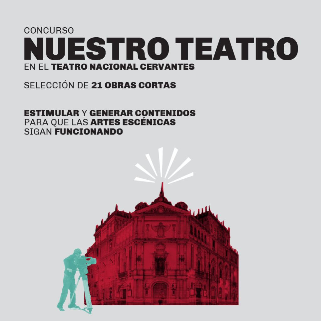 Abren concurso de obras cortas inéditas para reactivar la producción&nbsp;teatral