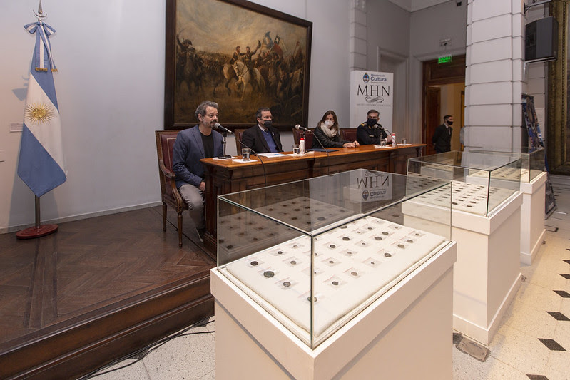 Se restituyeron más de 600 monedas grecorromanas pertenecientes al Museo Histórico&nbsp;Nacional
