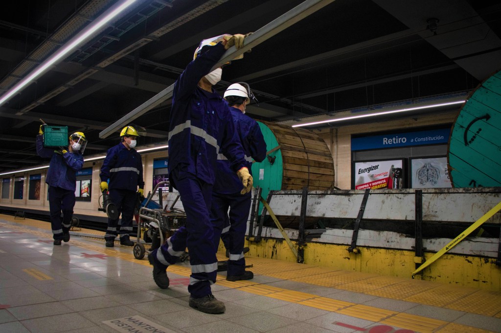 Finalizó la obra de potencia de la Línea&nbsp;C
