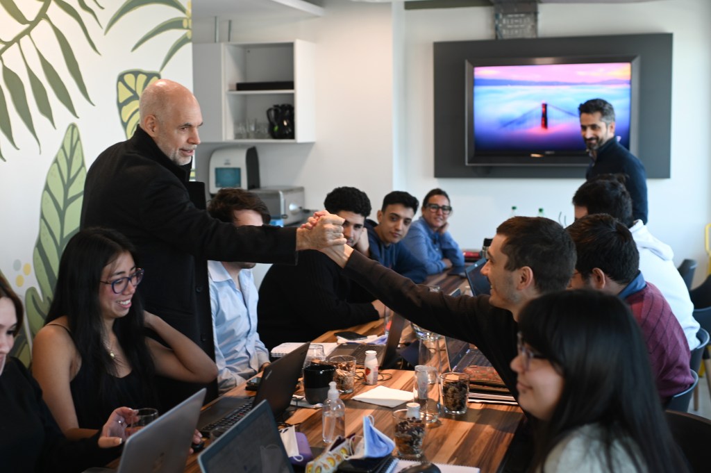 Larreta visitó una empresa que participa del Plan Empleo&nbsp;Joven