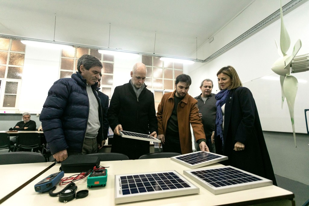 Larreta recorrió el Centro de Formación Profesional N°&nbsp;16