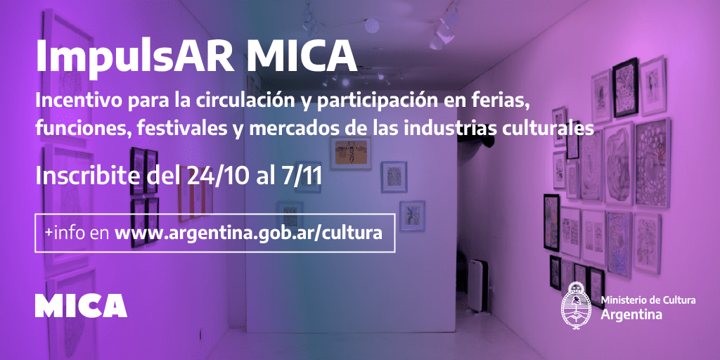 Abrió la convocatoria para IMPULSAR&nbsp;MICA