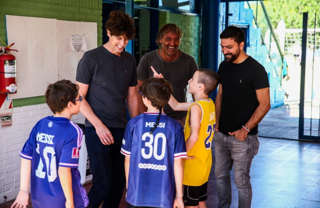 Lousteau y Retegui participaron de la inauguración de la colonia de vacaciones porteña en el Polideportivo de&nbsp;Colegiales
