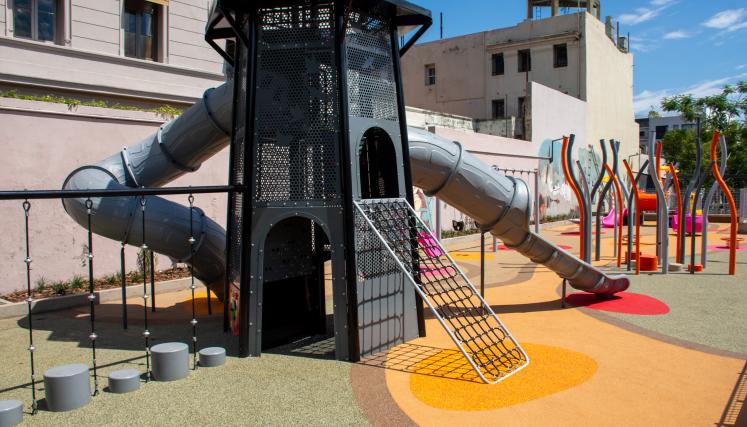 Se inauguró el nuevo Paseo Chacarita de los Colegiales 