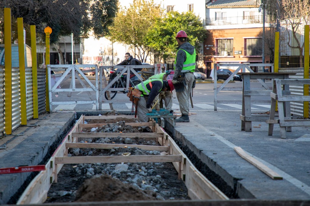 Comenzó la obra de la Avenida&nbsp;Caseros