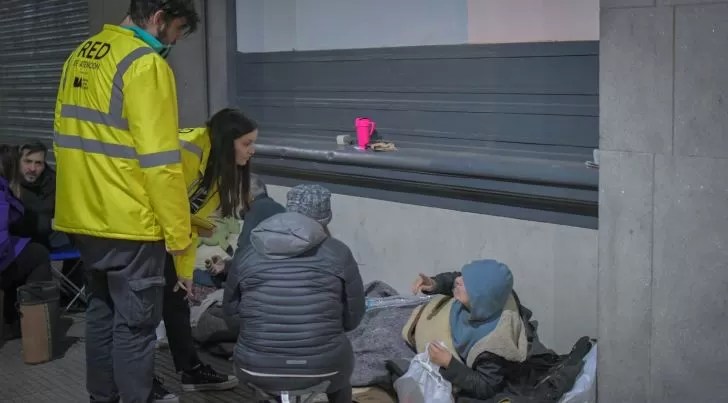 Ola de frío extremo: el operativo en CABA para asistir a personas en situación de&nbsp;calle