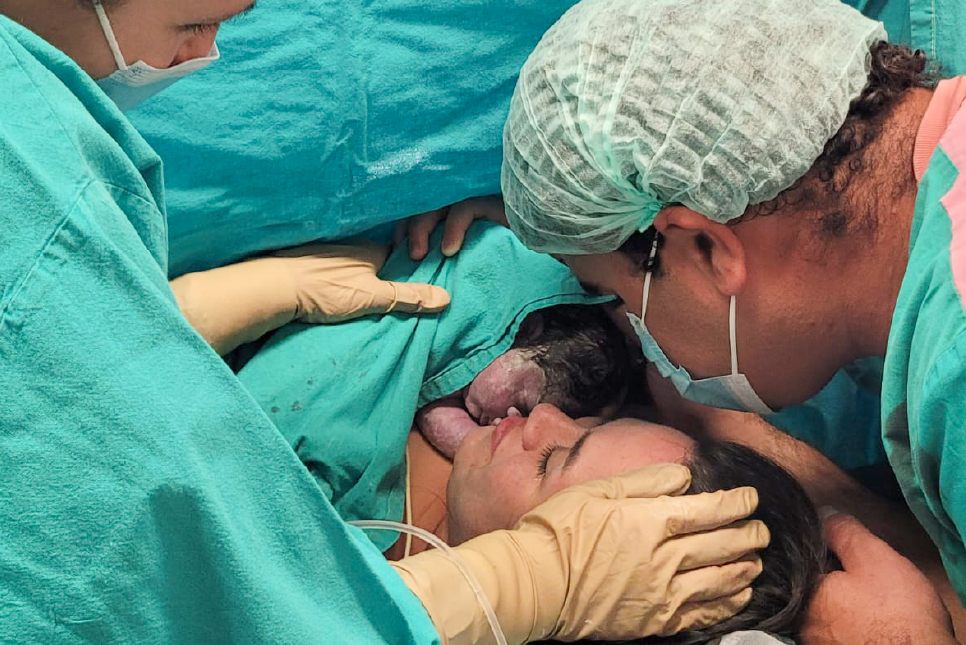 Nació la primera bebé operada dentro del útero en el Hospital Garrahan 