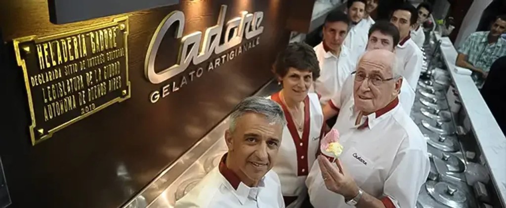 Cadore quedó en el puesto 4 entre las mejores heladerías del&nbsp;mundo