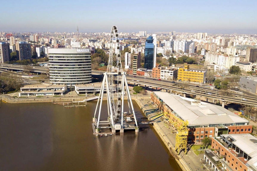 La Rueda de Buenos Aires, el nuevo atractivo turístico en Puerto&nbsp;Madero