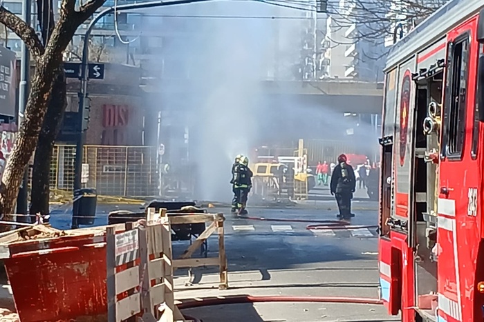 Alerta por un escape de gas en Palermo: se rompió un caño maestro y evacuaron a los&nbsp;vecinos