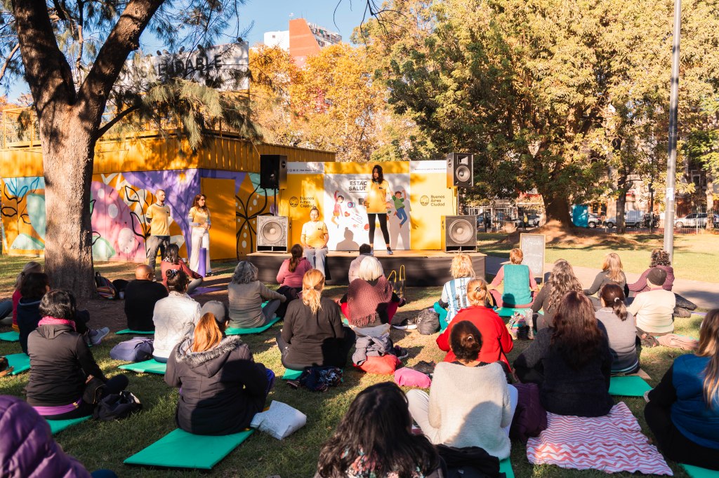 Estaciones Saludables: espacios para moverse, aprender y disfrutar en&nbsp;comunidad