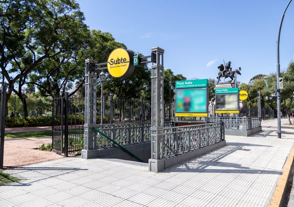 El lunes cierran la estación Plaza Italia por obras de renovación&nbsp;integral