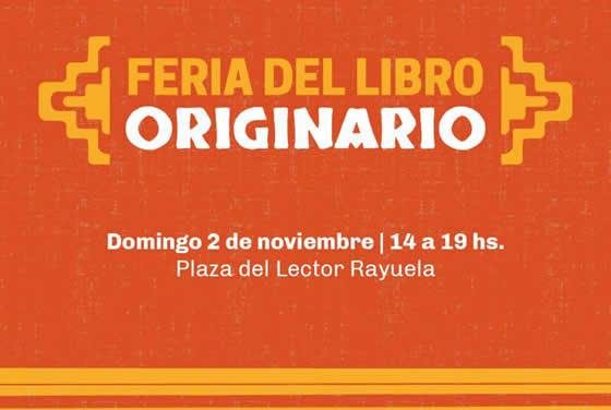 Llega la tercera Feria del Libro Originario 