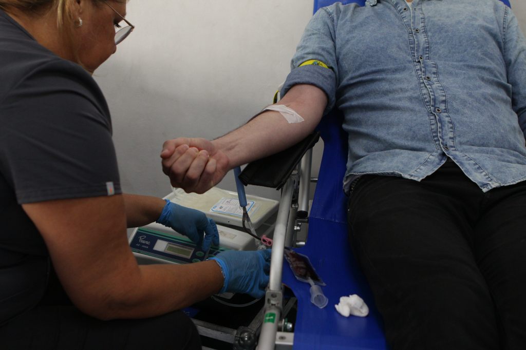Donación de sangre en la&nbsp;Ciudad
