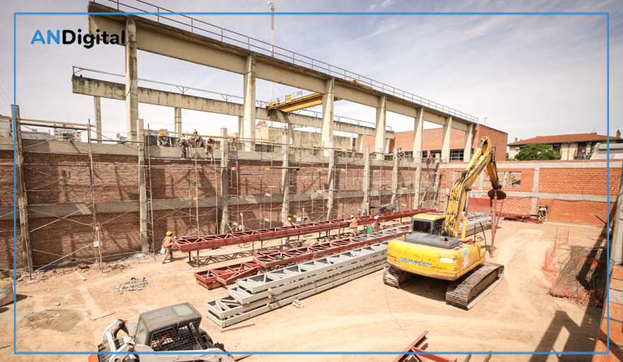 Avanza la construcción de un nuevo Polideportivo en&nbsp;Chacarita