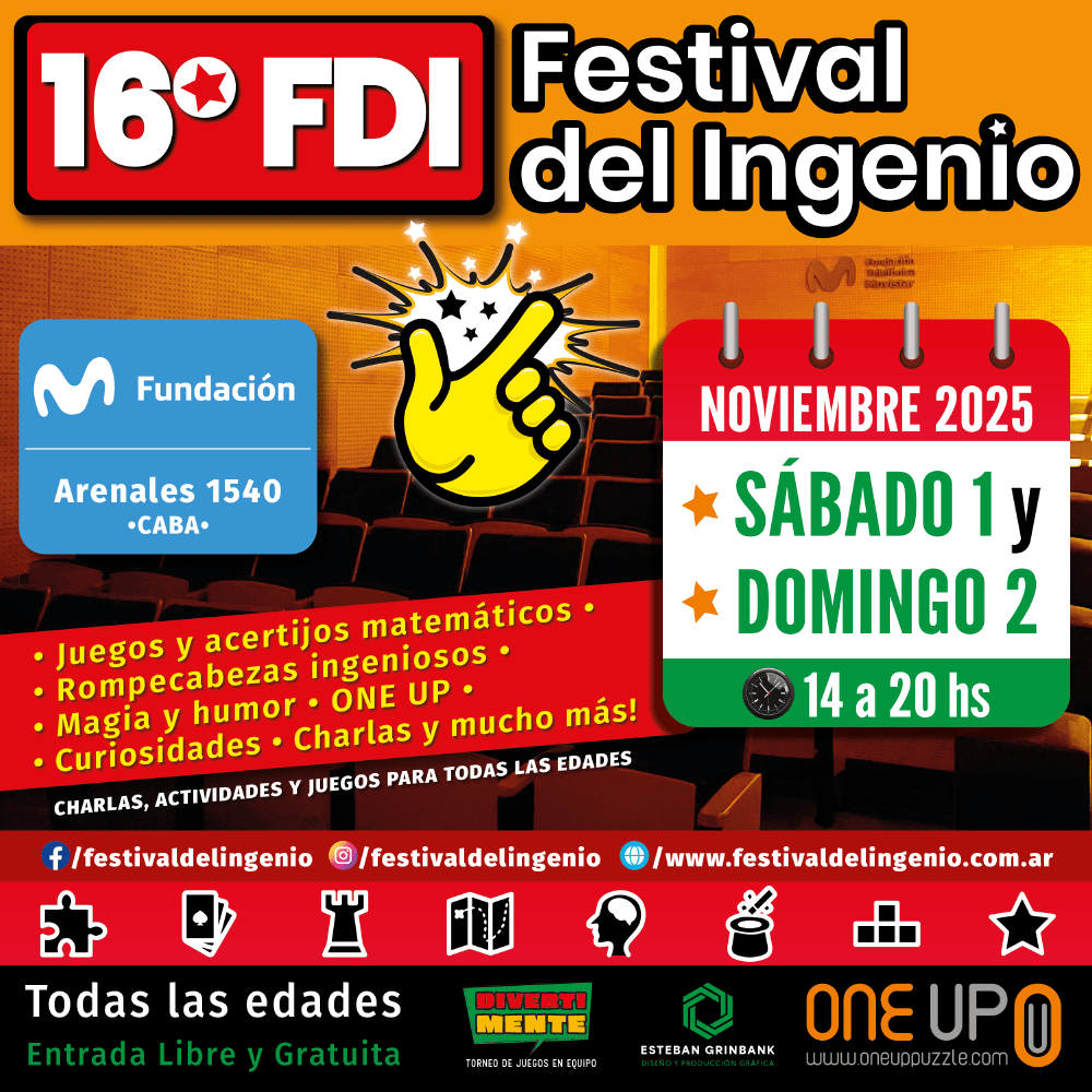 Llega el 16° Festival del Ingenio en Buenos&nbsp;Aires